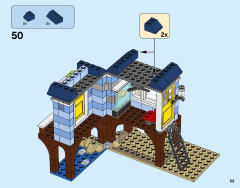 LEGO 31063 instructions page 53 – build guide