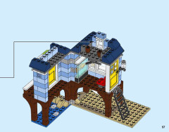 LEGO 31063 instructions page 57 – build guide
