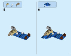 LEGO 31063 instructions page 9 – build guide