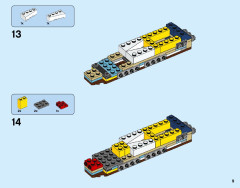 LEGO 31064 instructions page 9 – build guide
