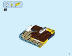LEGO 31064 instructions page 21 – build guide
