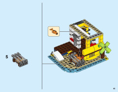 LEGO 31064 instructions page 41 – build guide