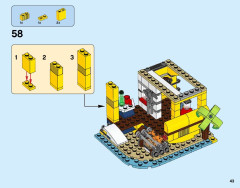 LEGO 31064 instructions page 43 – build guide