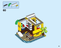 LEGO 31064 instructions page 45 – build guide