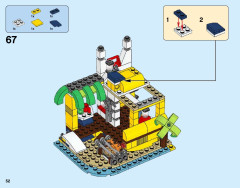 LEGO 31064 instructions page 52 – build guide