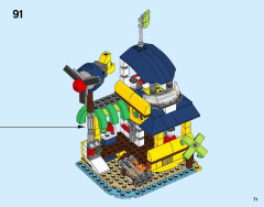 LEGO 31064 instructions page 71 – build guide