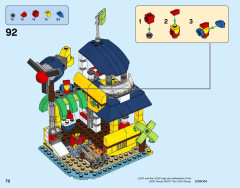 LEGO 31064 instructions page 72 – build guide