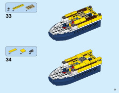 LEGO 31064 instructions page 21 – build guide