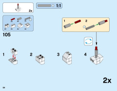 LEGO 31064 instructions page 64 – build guide