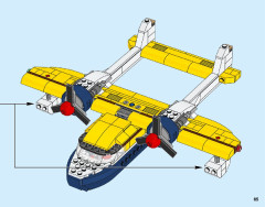 LEGO 31064 instructions page 65 – build guide