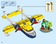 LEGO 31064 instructions page 74 – build guide