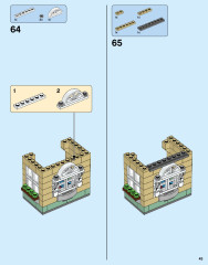 LEGO 31065 instructions page 43 – build guide