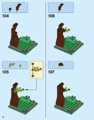 LEGO 31065 instructions page 76 – build guide