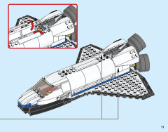 LEGO 31066 instructions page 71 – build guide