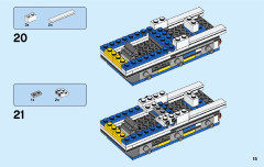 LEGO 31066 instructions page 15 – build guide