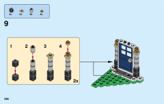 LEGO 31067 instructions page 106 – build guide