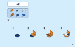 LEGO 31067 instructions page 15 – build guide