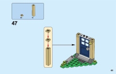 LEGO 31067 instructions page 43 – build guide