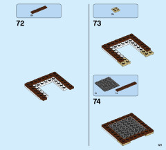 LEGO 31068 instructions page 121 – build guide
