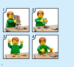 LEGO 31068 instructions page 2 – build guide