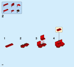 LEGO 31068 instructions page 20 – build guide