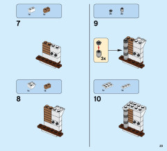 LEGO 31068 instructions page 23 – build guide