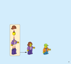 LEGO 31068 instructions page 3 – build guide