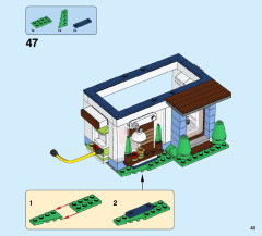 LEGO 31068 instructions page 43 – build guide