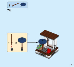 LEGO 31068 instructions page 61 – build guide