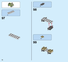 LEGO 31068 instructions page 72 – build guide