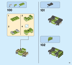 LEGO 31068 instructions page 73 – build guide