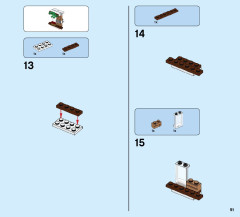 LEGO 31068 instructions page 91 – build guide