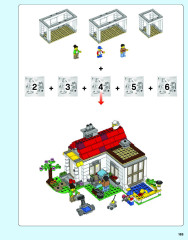 LEGO 31069 instructions page 185 – build guide