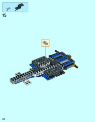 LEGO 31070 instructions page 208 – build guide