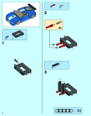 LEGO 31070 instructions page 4 – build guide
