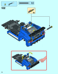 LEGO 31070 instructions page 70 – build guide
