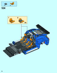 LEGO 31070 instructions page 72 – build guide