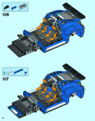 LEGO 31070 instructions page 74 – build guide