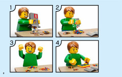 LEGO 31071 instructions page 2 – build guide