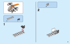 LEGO 31071 instructions page 3 – build guide