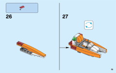 LEGO 31071 instructions page 15 – build guide