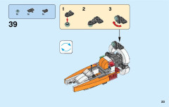 LEGO 31071 instructions page 23 – build guide