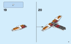 LEGO 31071 instructions page 11 – build guide