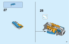 LEGO 31072 instructions page 17 – build guide