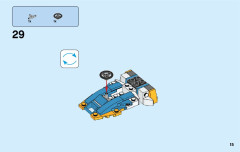 LEGO 31072 instructions page 15 – build guide