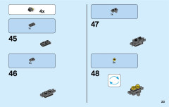 LEGO 31073 instructions page 23 – build guide