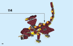 LEGO 31073 instructions page 56 – build guide