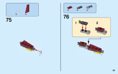 LEGO 31073 instructions page 45 – build guide