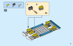 LEGO 31074 instructions page 11 – build guide