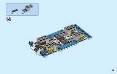 LEGO 31074 instructions page 15 – build guide